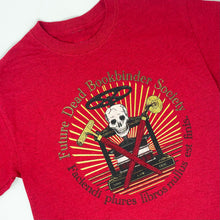 Load image into Gallery viewer, &quot;Future Dead Bookbinder&quot; T-Shirt by Johnny Carrera