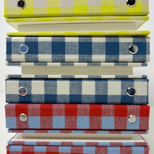 Load image into Gallery viewer, Gingham Cloth Binder