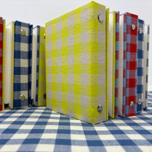 Load image into Gallery viewer, Gingham Cloth Binder