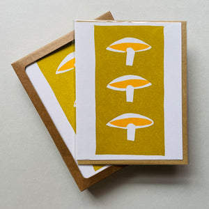 Pack of 6 Letterpress Note Cards