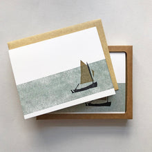 Load image into Gallery viewer, Pack of 6 Letterpress Note Cards