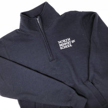 Load image into Gallery viewer, Quarter Zip Embroidered Sweatshirt