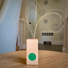 Load image into Gallery viewer, Formica and Wood Bud Vase